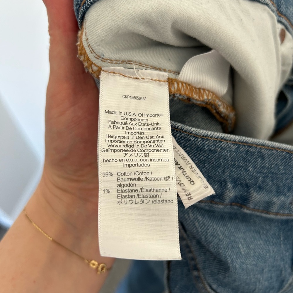 Madewell The Perfect Vintage Jean Medium Wash Size 31 - Picture 8 of 11